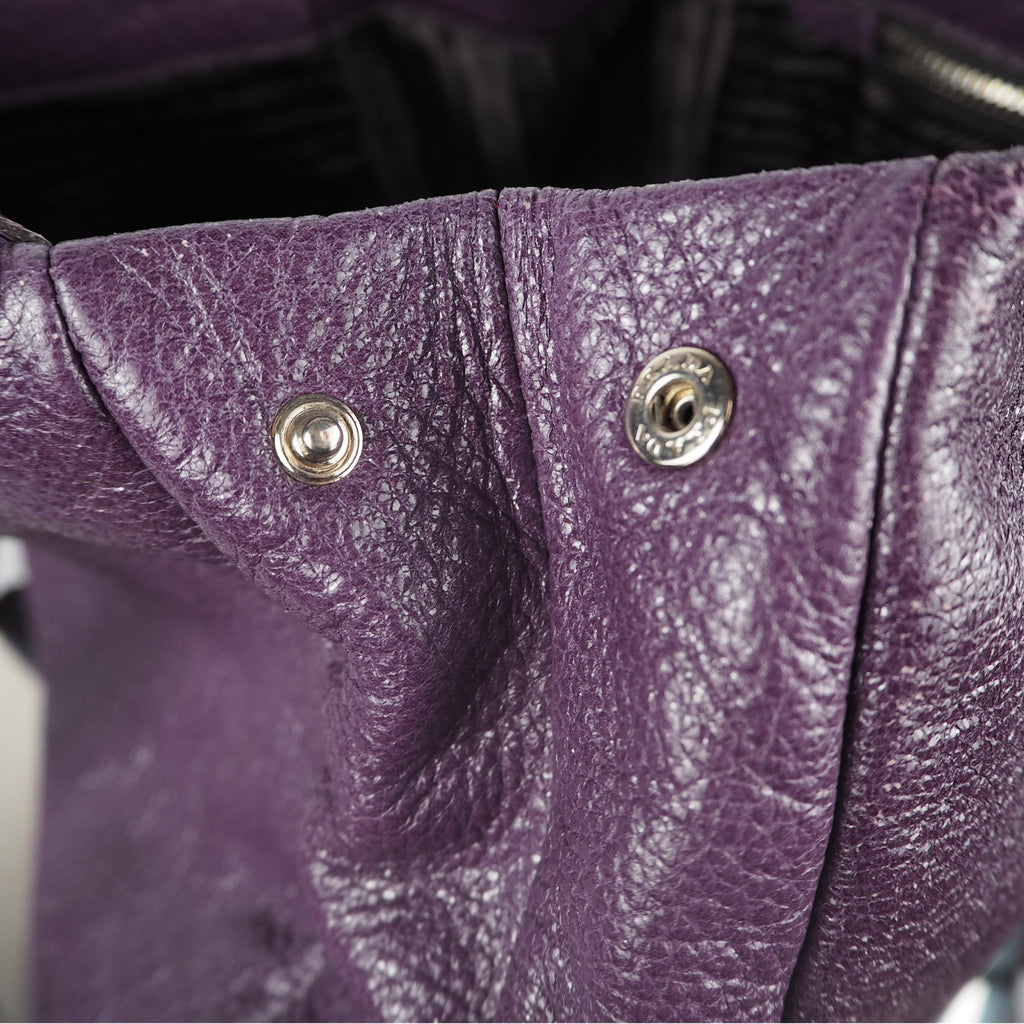 Prada Tote Purple