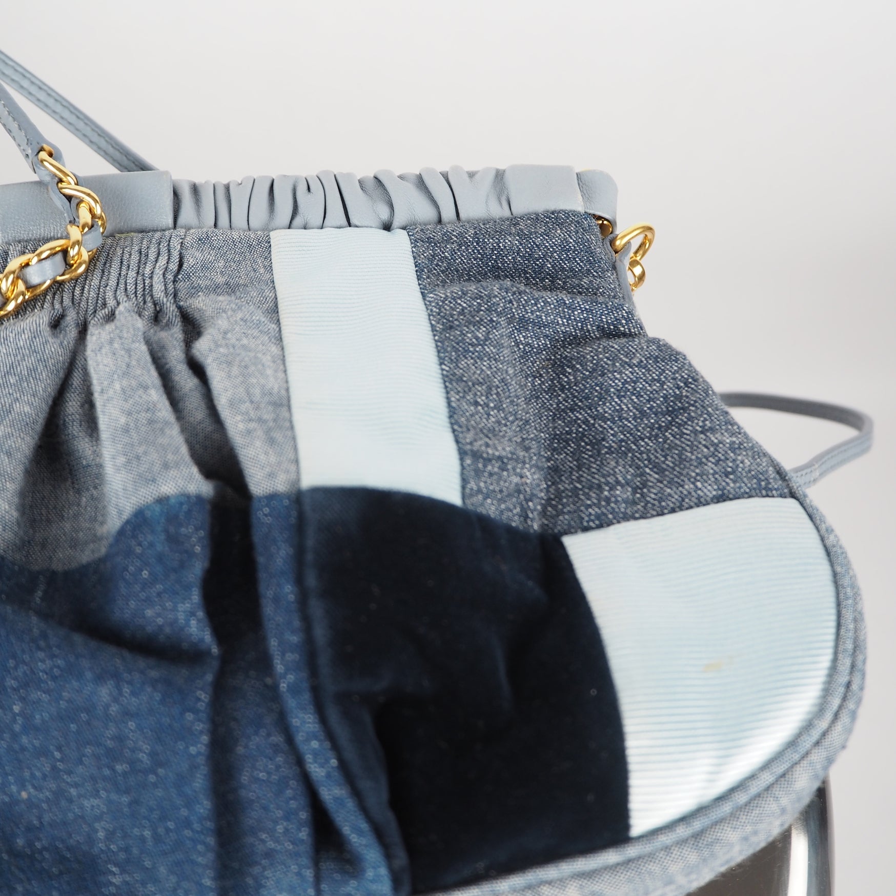 Miu Miu- Denim Clutch