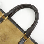 Loewe - Anagram suede tote