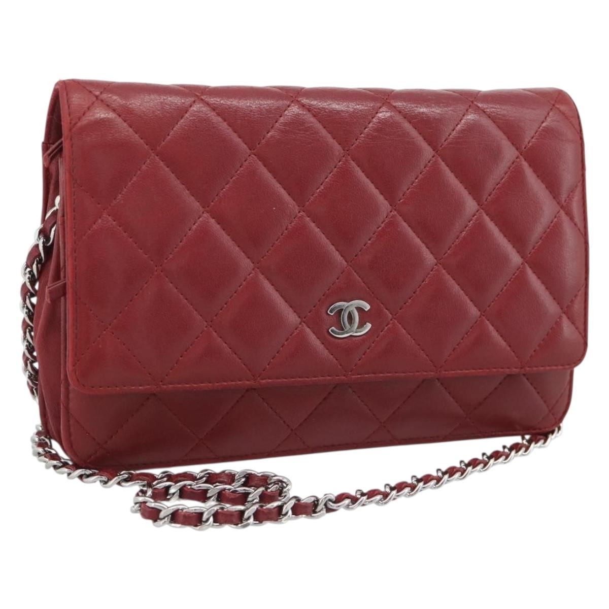 Chanel - WOC red
