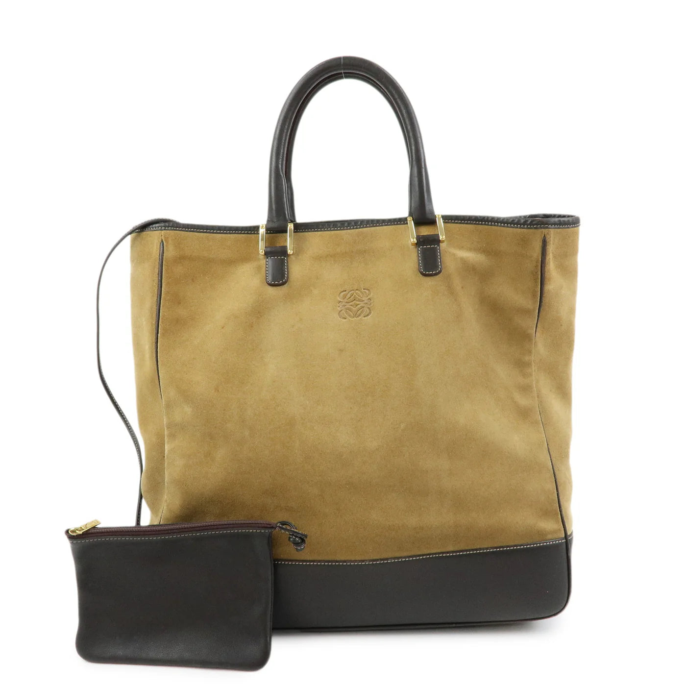 Loewe - Anagram suede tote