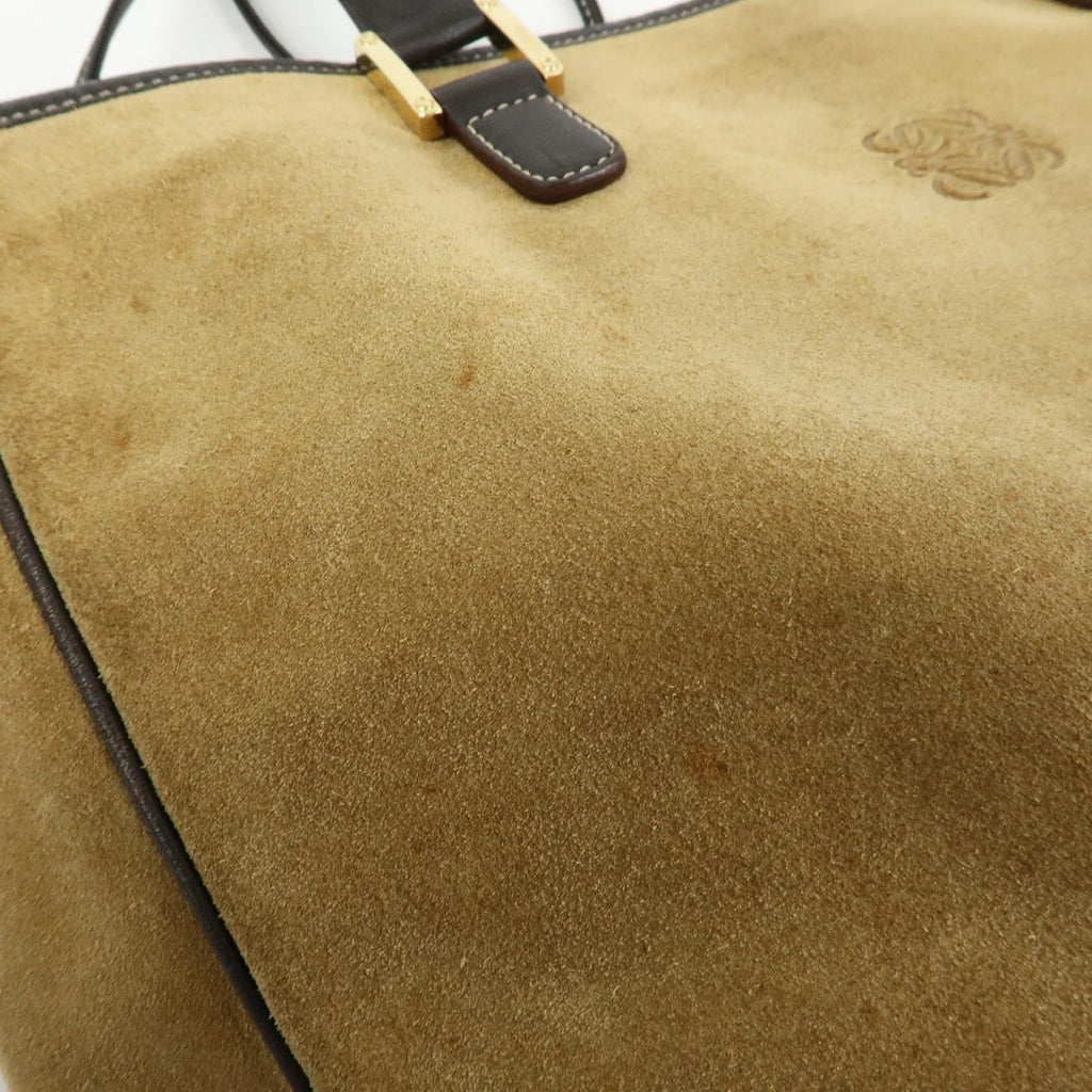 Loewe - Anagram suede tote