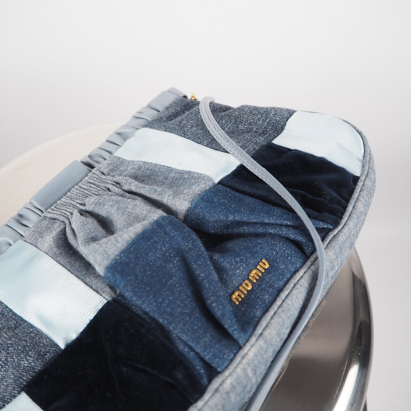 Miu Miu- Denim Clutch