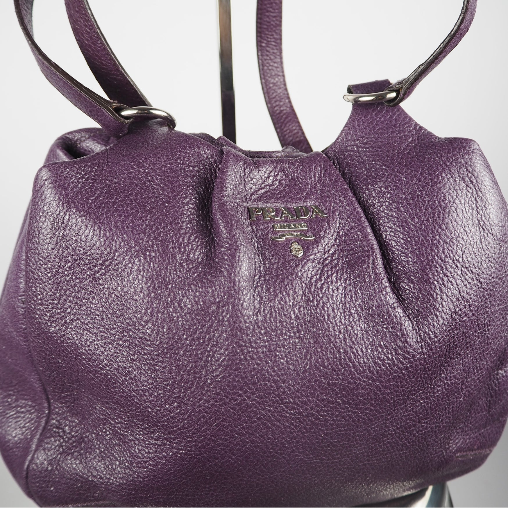 Prada Tote Purple