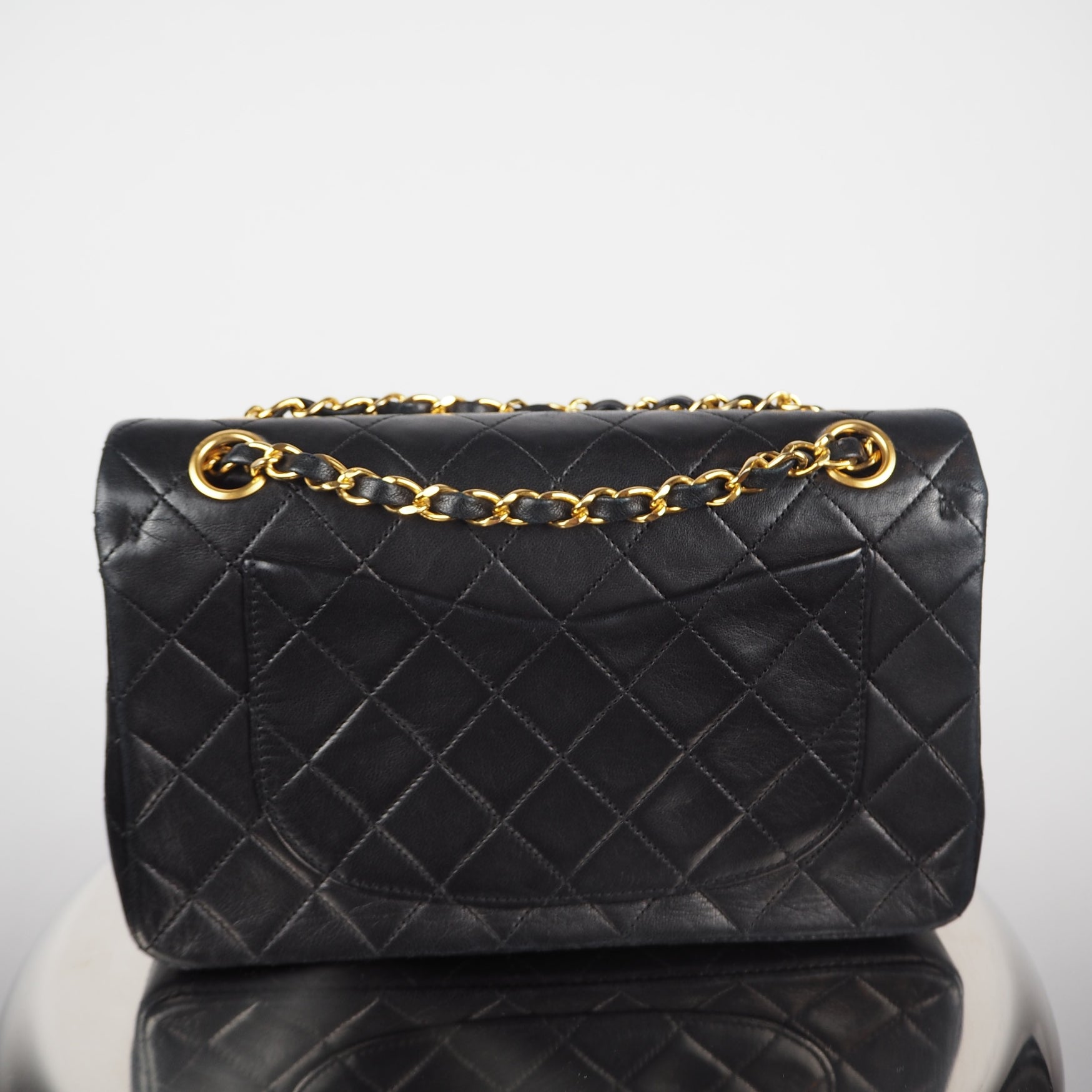 Chanel - Double classic flap small