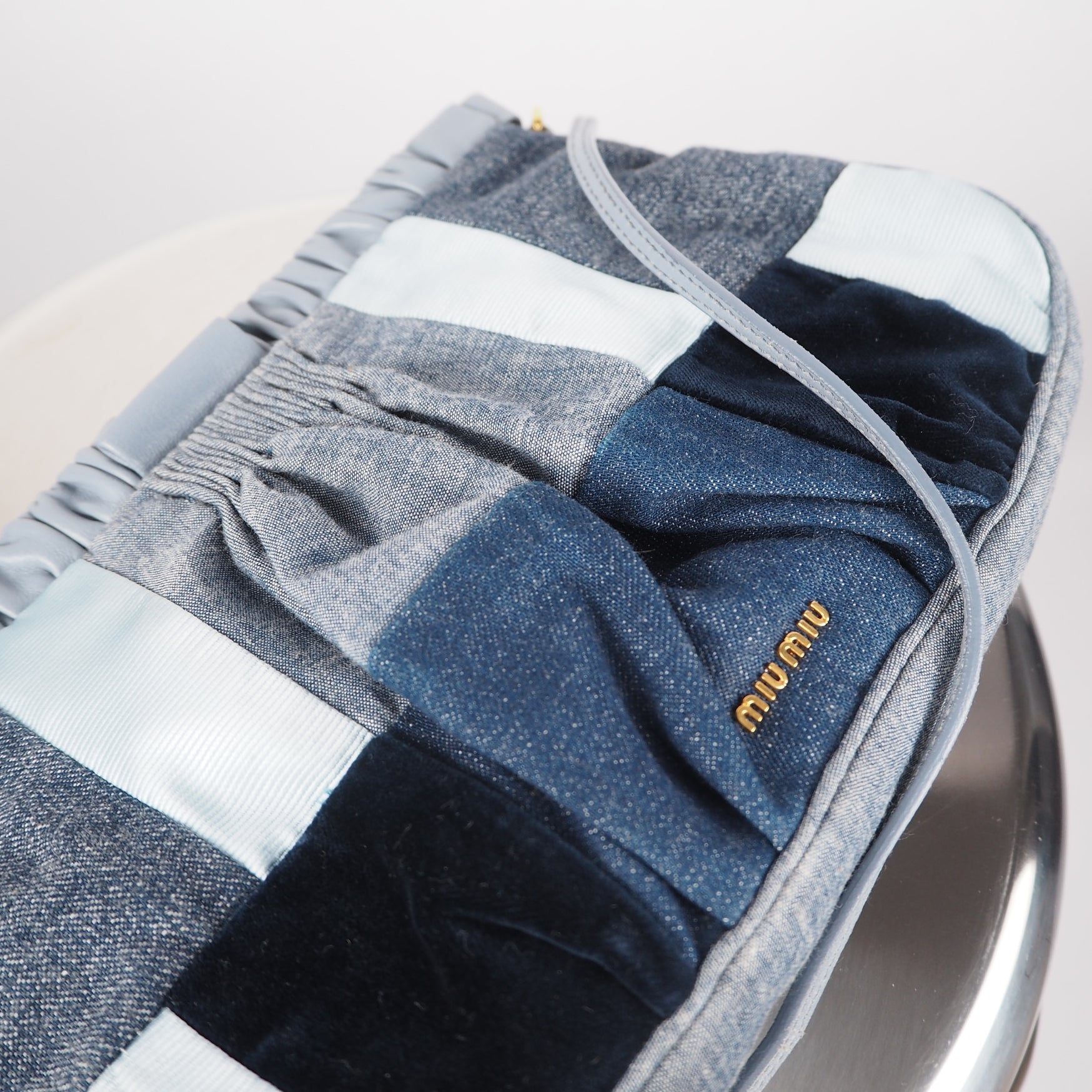 Miu Miu- Denim Clutch