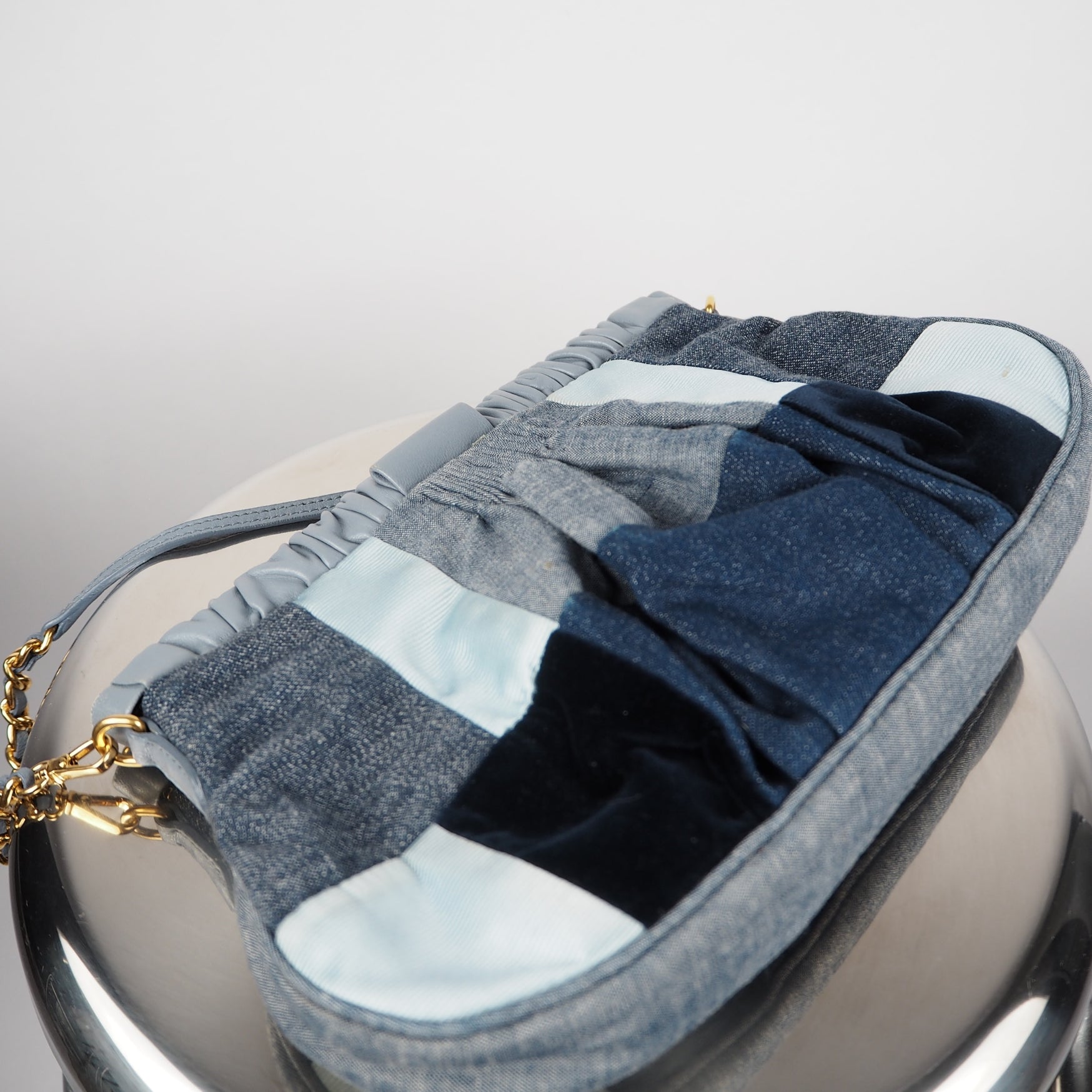 Miu Miu- Denim Clutch