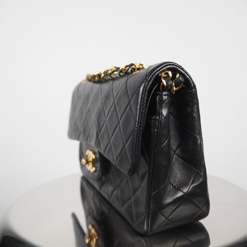 Chanel - Double classic flap small