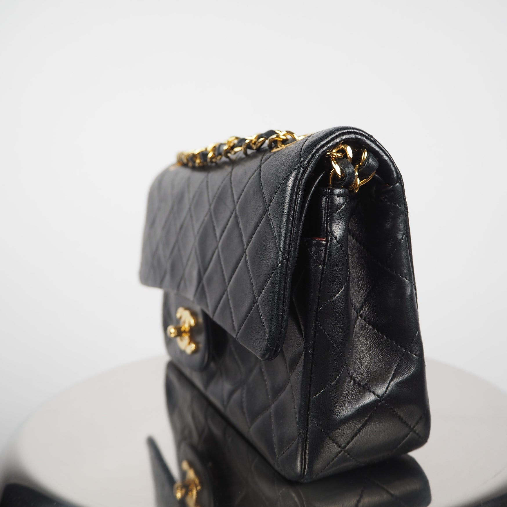 Chanel - Double classic flap small