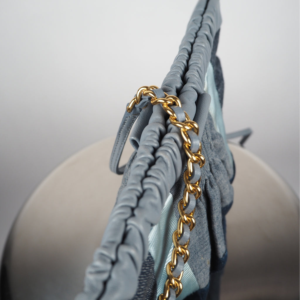 Miu Miu- Denim Clutch