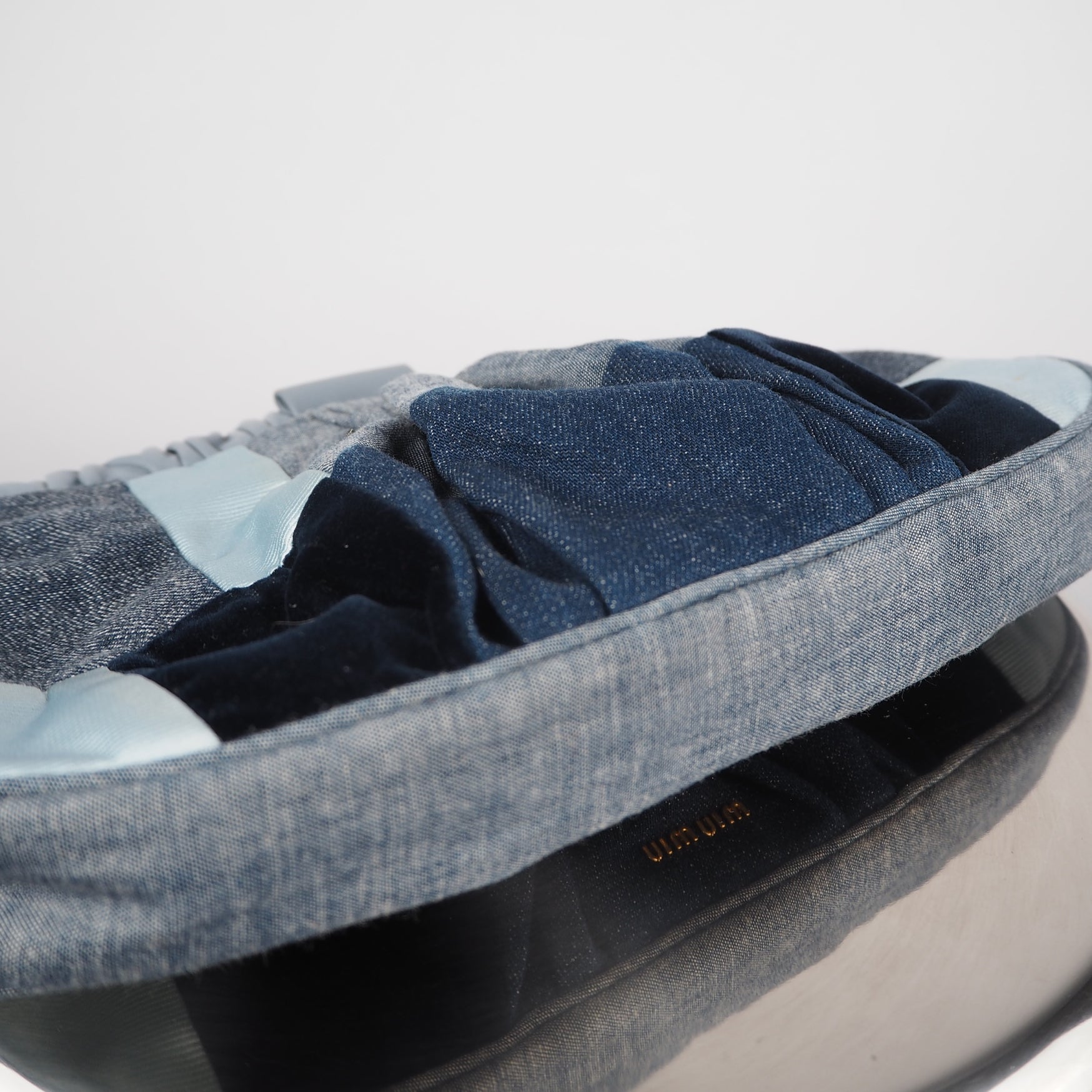 Miu Miu- Denim Clutch