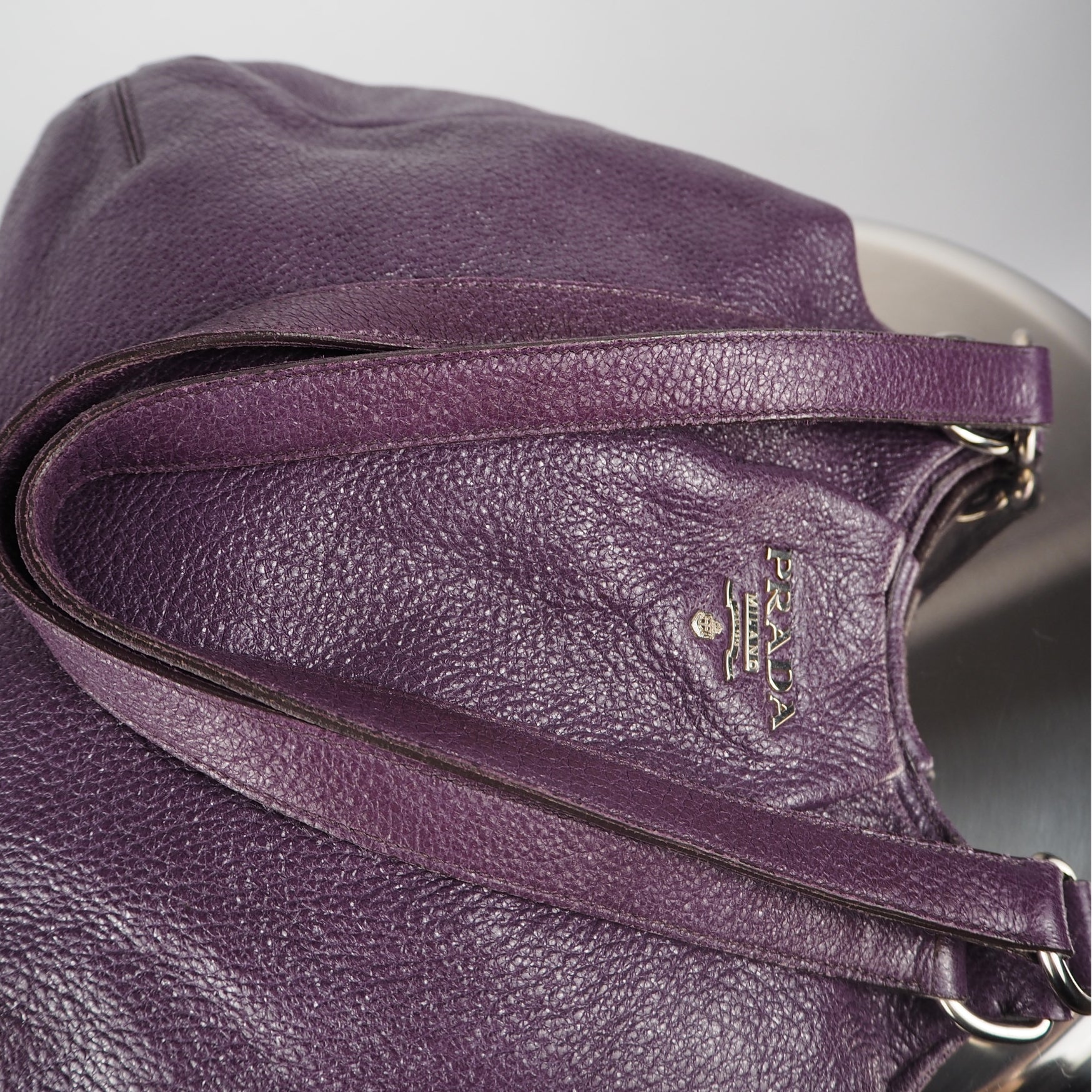 Prada Tote Purple