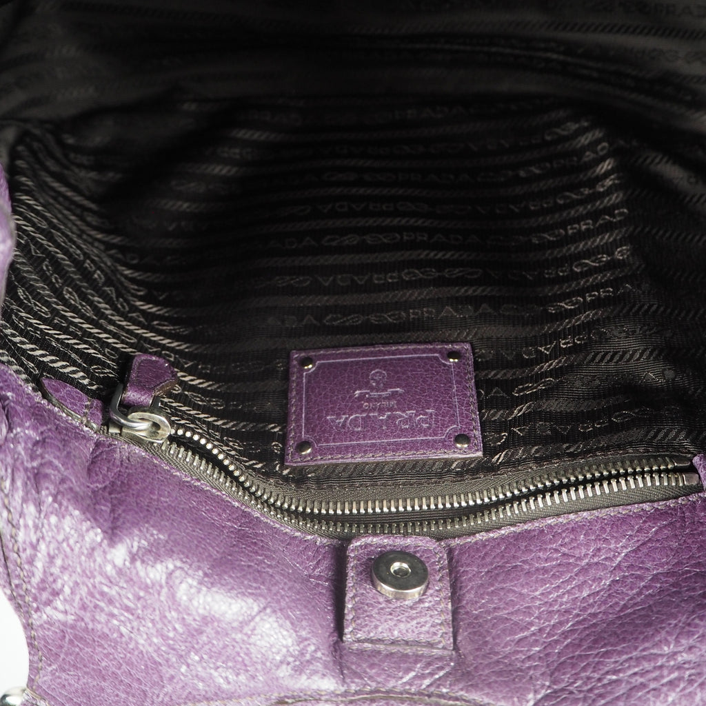 Prada Tote Purple