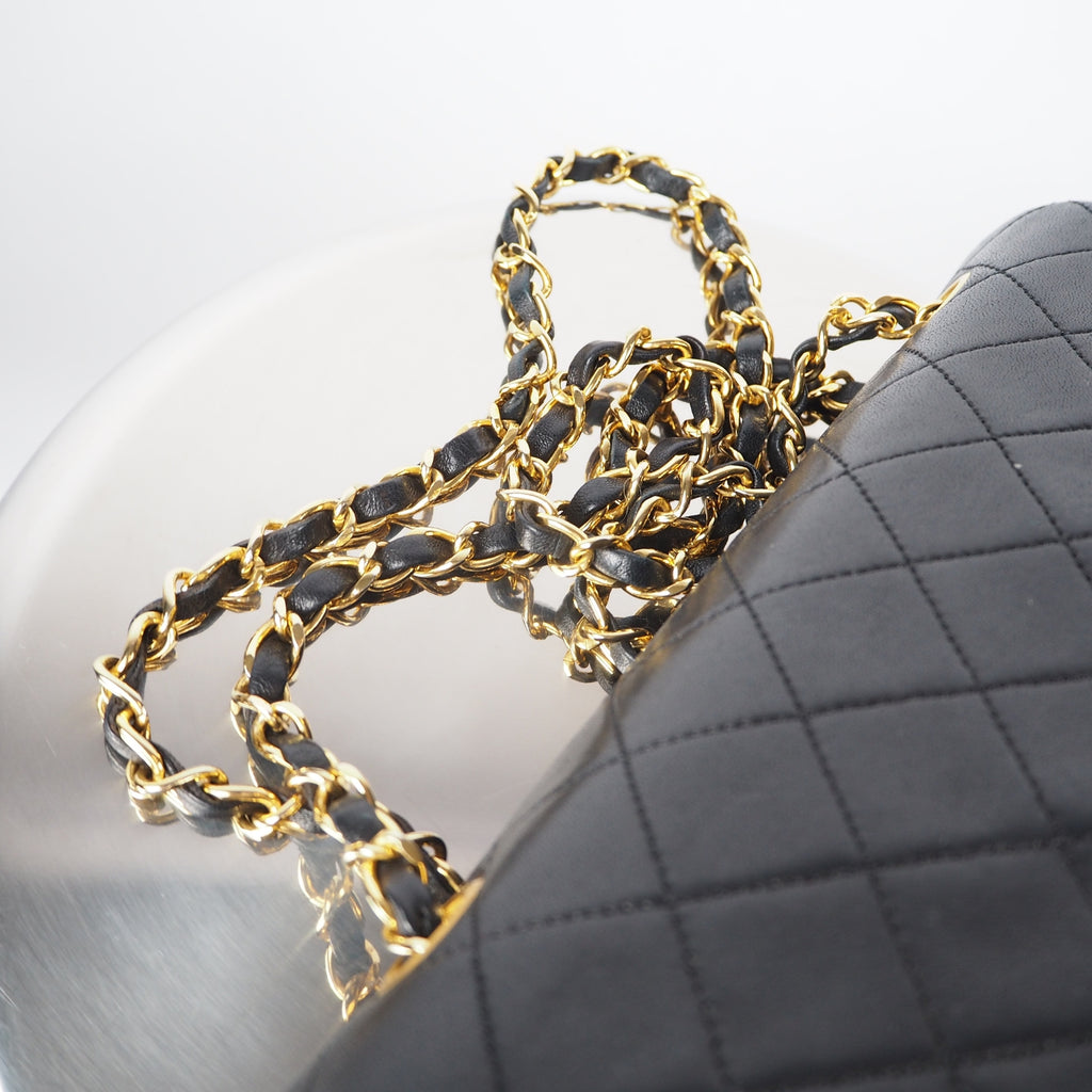 Chanel - Double classic flap small