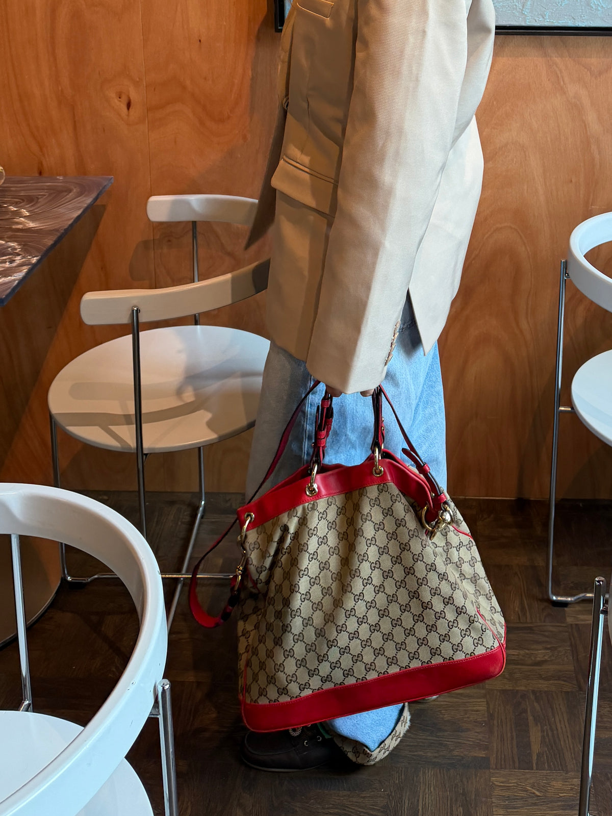 Gucci - Tote red