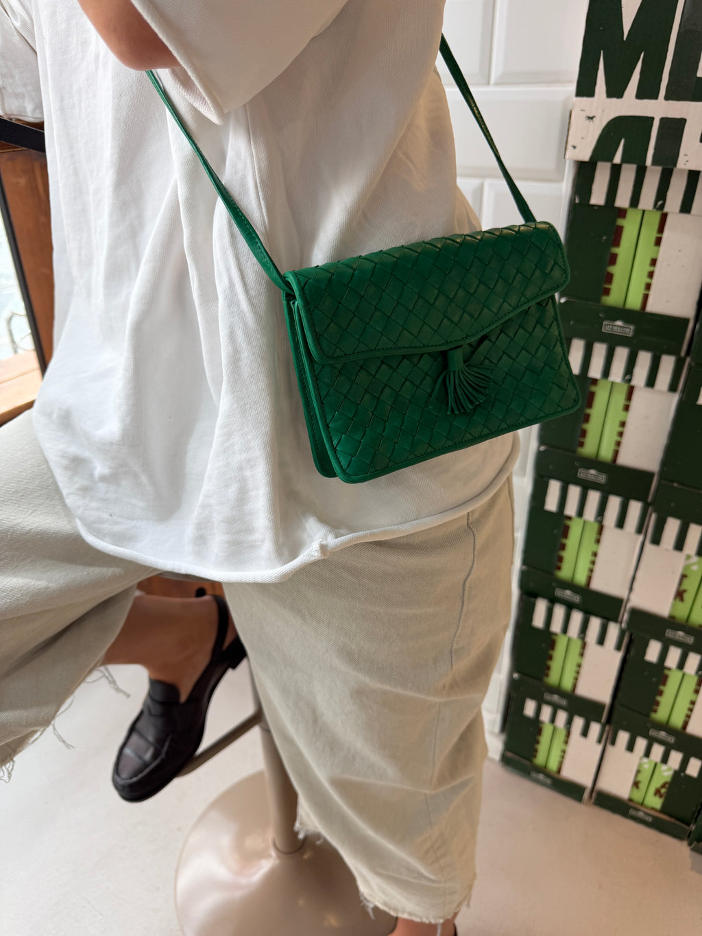 Bottega Veneta - Intreciato crossbody