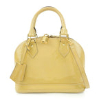 Louis Vuitton - Alma vernis BB yellow 2 way