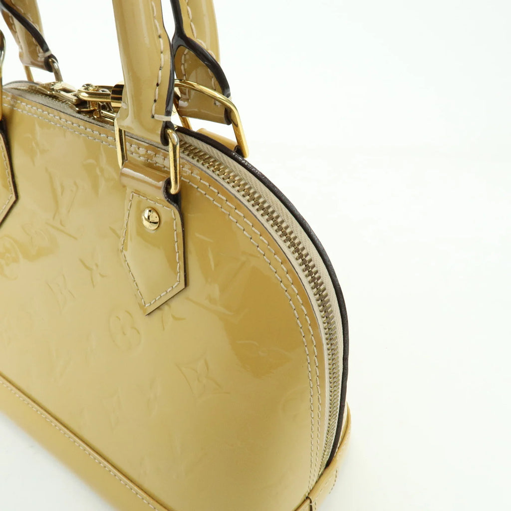 Louis Vuitton - Alma vernis BB yellow 2 way