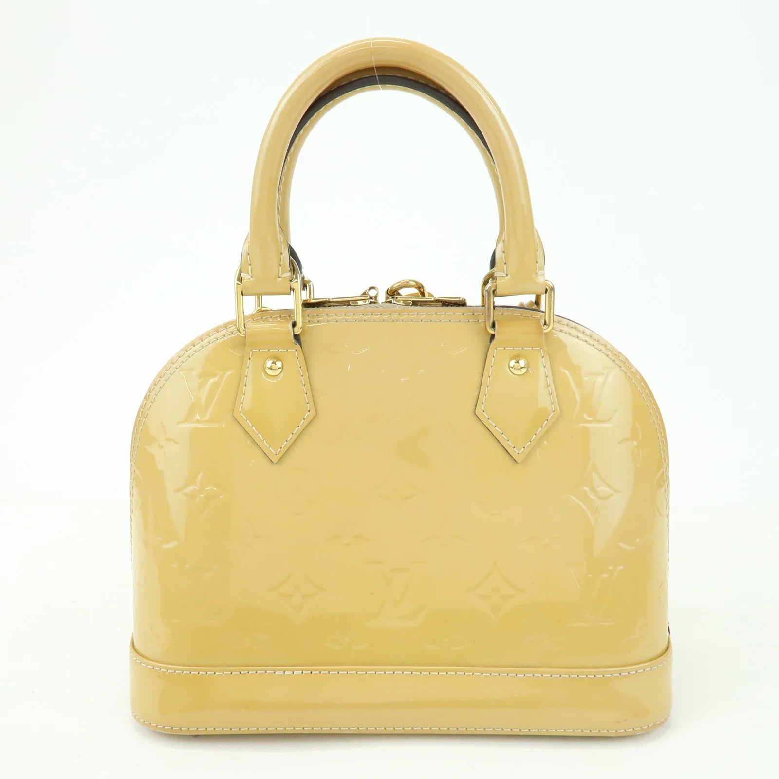 Louis Vuitton - Alma vernis BB yellow 2 way