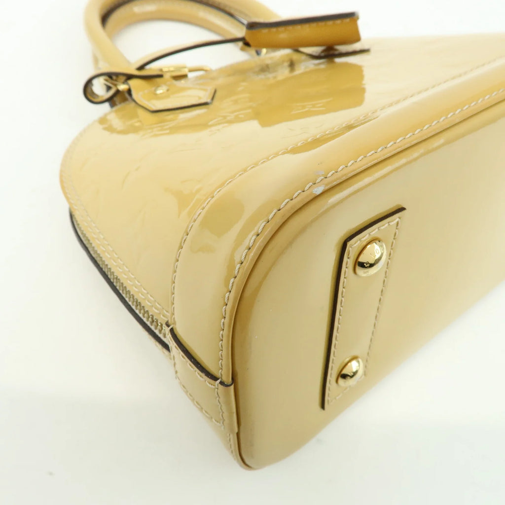 Louis Vuitton - Alma vernis BB yellow 2 way