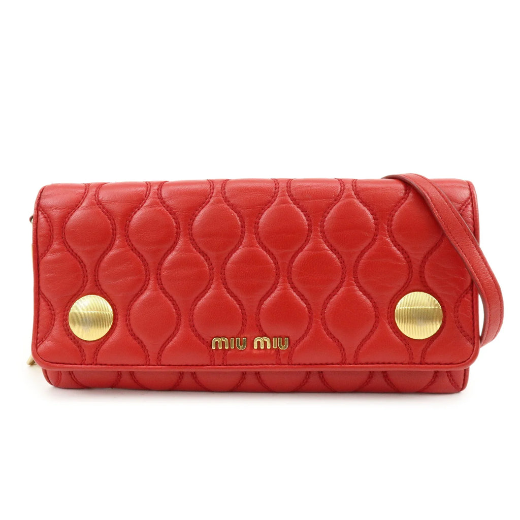 Miu Miu - Nappa chain