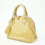 Louis Vuitton - Alma vernis BB yellow 2 way